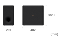 Product image dimensions in mm