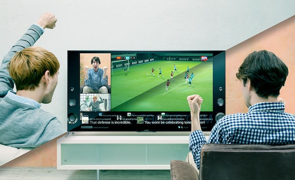 Social sharing on Sony's smart 3D TVs