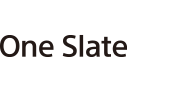 One Slate Design logo