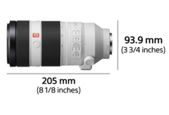 Picture of FE 100-400mm G Master super-telephoto zoom lens