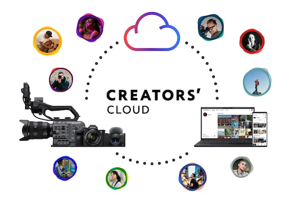 Conceptual illustration of Creators' Cloud